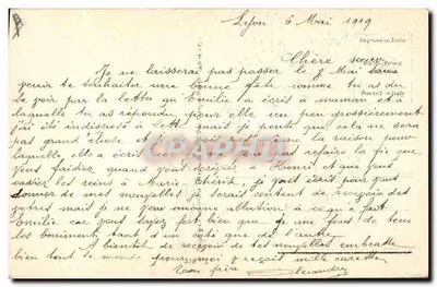 Soldado e mulher — beijo — impresso na Itália — Verso