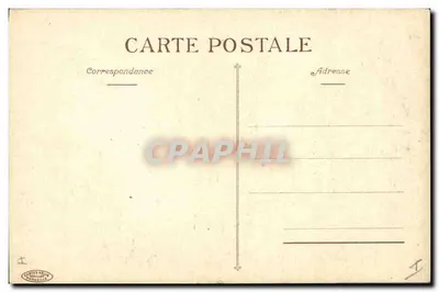 Papoulas — ilustração botânica — editor Cartes Héta, Marselha — Verso