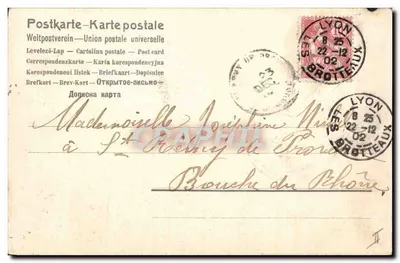 Elegancka kobieta z psem — ilustracja — wydawca nieznany, nr 1098 — Rewers