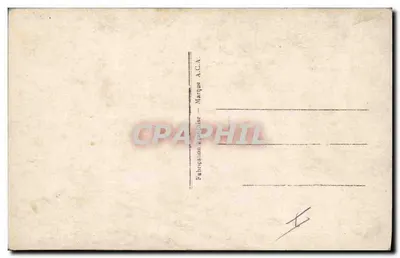 Soldado francês escalador — cerca de 1914 — editor A.C.A. n°2133 — Verso