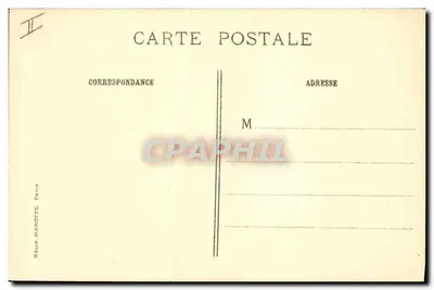 Soldado cego e mulher — obra de Lévy-Dhuemer — editada por Hélio Marotte, Paris — Verso