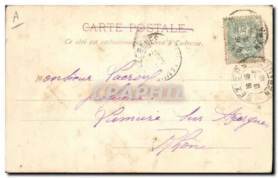 PARYSATIS — Drama em 3 atos de Sra. Jane Dieulafoy, música de Camille Saint-Saëns, será representado em Béziers nos dias 9 e 11 de agosto de 1903 — Edição E. D. B. — Verso