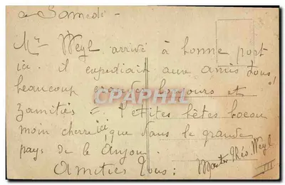 Les Sables-d'Olonne — Dwie kobiety w tradycyjnym stroju — Limousin, wydawca, nr 217 — Rewers