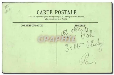 Types de Moulières — LL. — n° 3028 — Verso