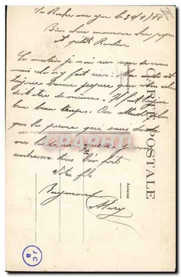 Les Sabues-d'Olonne — A praia sob a luz da lua — editor não identificado — Verso