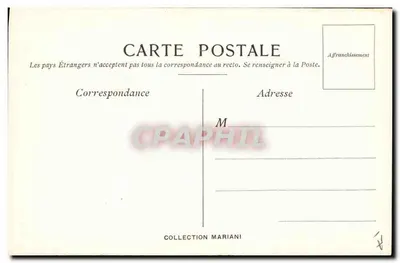 La Madre an ihr Kind — Zeichnung von A. de Richemont für das Album Mariani — Sammlung Mariani — Rückseite