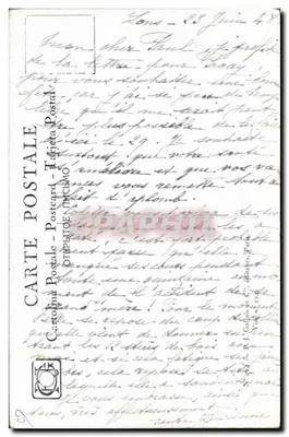 Kienzheim Elsass — Ansicht des Dorfes mit Kirche — J. J. Waltz (Hansi) — Rückseite