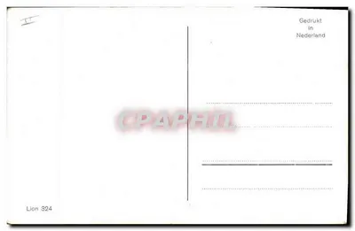 हास्य पोस्टकार्ड — समुद्र तट — प्रकाशक लियोन, संख्या 324 — पीछे