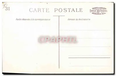 Carmen — scena spektakularna — B. Sirven, Wyd. Imp. Toulouse-Paris — Rewers