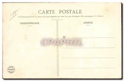 Mulher com estátua de porco — Edição Bergeret — Verso