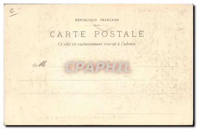 Bateria Alpina na estrada, retorno dos Alpes — Edição Giletta, Fot., Nice, n° 1526 — Verso