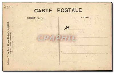 Reims — Deutschland unter allem — Edition C. Lardier, rue Battant, Besançon — Rückseite