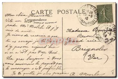 Um Landwermann — No fronte Abril 1915 — S. TICCK, 5ª série — Verso