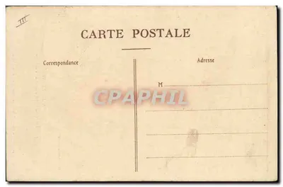 Chemin de France — Les enfants sont chassés de Pauherge — Reproduction interdite, éditeur : Collection Artistique de la Maison de la Bonne Presse, 5, rue Bayard, Paris — Verso