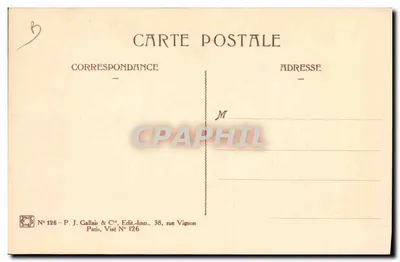 La Promenade — Mahias — P. J. Gallais & Cie, N° 126 — Achterkant