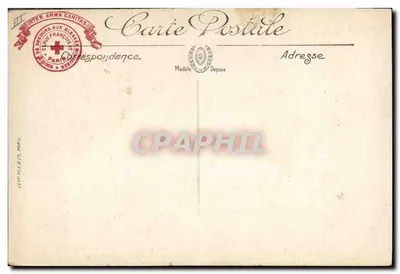 Op de schans — Campagne 1914-1916 — Vise Paris n° 2376 (E. Boudet) — Achterkant