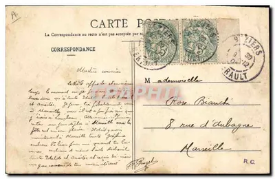 Heretycy (1. Akt) — Wielki oper w 3 aktach przedstawiany w Arénach w Béziers 27 i 29 sierpnia 1905 — M. Fena, fot. — Rewers