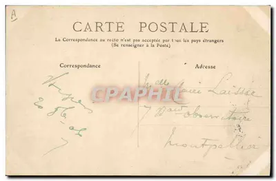 Aréna w Béziers — La Vestale, 1. Akt, Balet — wydawca nieznany — Rewers