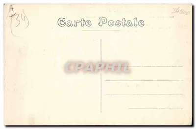 Spektakl Heliogabala w Teatrze Aren w Béziers — reprezentacja 21 i 23 sierpnia 1910 — wydawca nieznany — Rewers