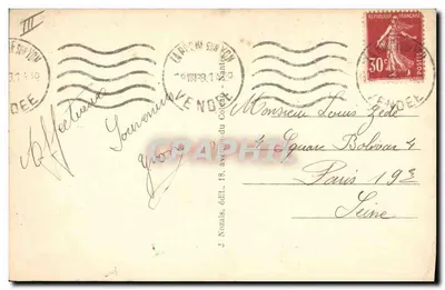 Les Sables-d'Olonne — In piazza per il quadrille — Morais, n°287 — Verso