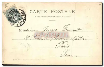 Kobieta w stroju tradycyjnym — Sablaïse, Sables-d'Olonne — Bazar Hôtel-de-Ville — Rewers