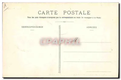 Dances Sablaises — Les Sables-d'Olonne — Collection Lucien Amiaud, N° 1507 — Verso
