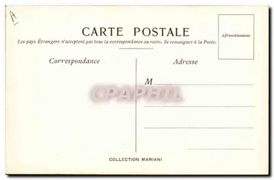Série de três cenas de restaurante — Desenho de Bernard BOUTET DE MONVEL para o Album Mariani — Coleção Mariani — Verso