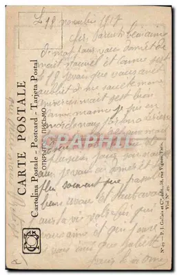 Yerri — Onkel Hansis elsässische Puppe — Hansi, Verlag 1916 — Rückseite