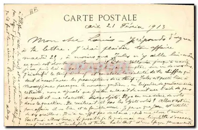 Carneval van Aix - De Domino-spelers op beweegbare loten in panne — Coll. Jaussaud, Aix — Achterkant