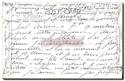 Criança em uniforme camuflado e menina pequena — Ronald N176 — editor desconhecido — Verso