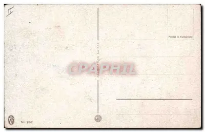 Bukiet czerwonych runów — jagody i liście — wydawca szwajcarski n° 862 — Rewers