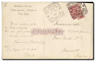 Rosas delicadas — sépia — editor JTG n°1153 — Verso
