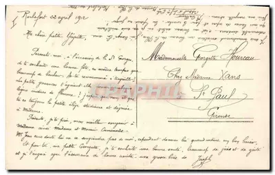 Dziewczyna grająca na skrzypce — Foto Henri Hanne — seria 'Bibliothèque Française' — Rewers