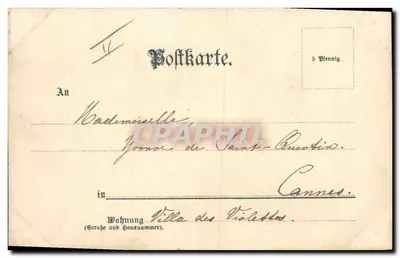 Georg Friedrich Händel — litografia z Ateliers Anstalt München, seria 45, Nr 1830 — wydawca: (Vorm. Geinüden Oppacher) — Rewers