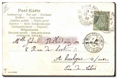 Ange jouant avec un porc — scène de ferme — éditeur 'CPAPHIL' (imprimé sur la carte) — Rückseite