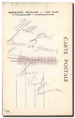 Maiale decorativo con fiori — Porto fortuna — Editore M. Baulong, n° 208 — Verso