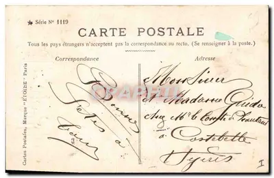 Porte-veine — scena di carnevale — Liebert Phot — Verso