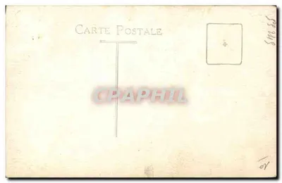 Homem em traje militar — pose ao ar livre — Carte Postale — Verso