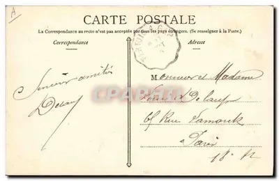 Chasseurs Alpins — O Muro de Ataque — G. Courtois, Sallanche — Verso