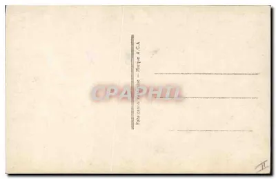 Soldato francese in uniforme da montagna — A.C.A. n° 2133 — Verso
