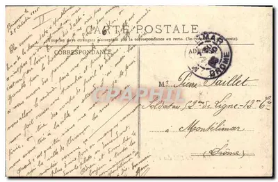 Escola de Esqui do 159º — Exercícios — Edição E. d. C., Briançon — Verso