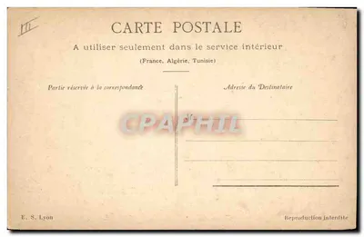 Soldado francês e Alsacienses — Joffre, Chann, novembro de 1914 — E. S. Lyon — Verso