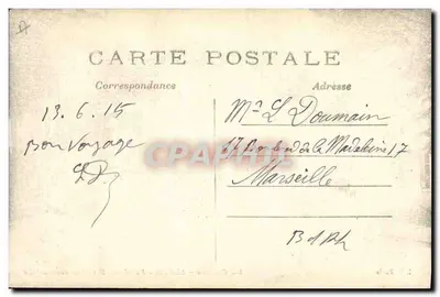 SÉNÉLIS — Entrée des Prussiens — L'H. Paris — Verso