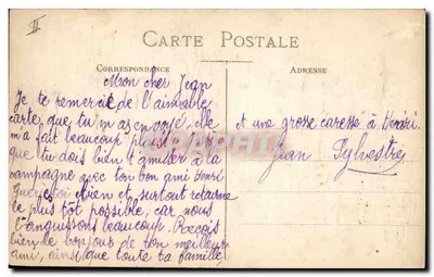 Zajęcie standardu niemieckiego — St-Dié 1914 — przez 10. Pułk Strzelców Piechoty — Foto E. Michel, 4, Place de la Bourse - Marseille — Rewers