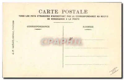 Déroulède — Wojna — N° 28 — A.-F. Laclau, Toulouse — Rewers