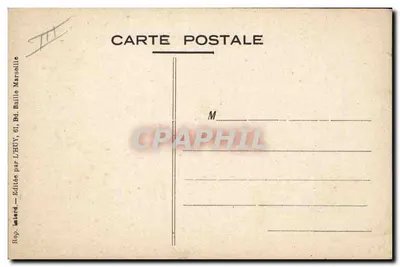 De Duitsers thuis — Serie VI — Uitgegeven door L'HUY, 61, Bd. Baille, Marseille — Achterkant