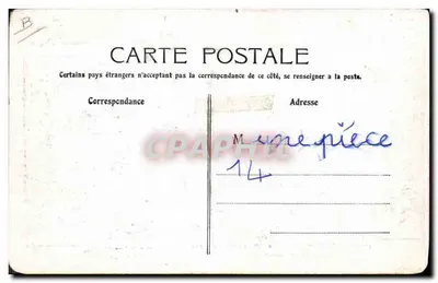 Teatro dos Bouffes-Parisiens — 1º Atô de S.A.R. Opereta de MM. XANROF e CHANCEL — Música de Ivan CARYLL — Série H, N° 4260 — Verso