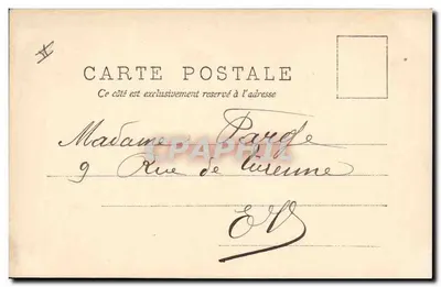 Twee ridders voor één paard! — A.N. Parijs — N° VI — Achterkant