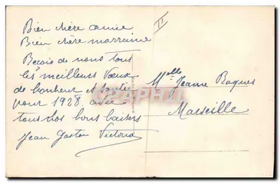 Neve — cena invernal com crianças perto de um curso d'água — editor Lapi, n° 2302 — Verso
