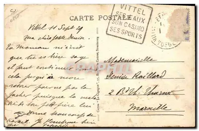 Crianças em trajes folclóricos — cena invernal — editor Hansi — Verso